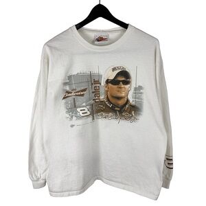 Vintage 2000s Winners Circle Dale Earnhardt NASCAR Long Sleeve Shirt Size L